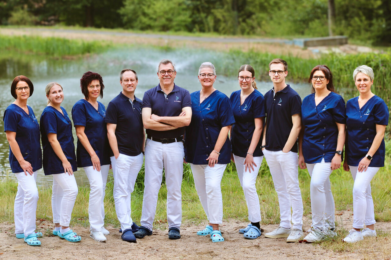 Das Team der Augenarztpraxis Dr. Olaf Müller